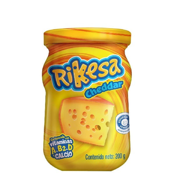 RIKESA QUESO FUNDIDO 200gr UND