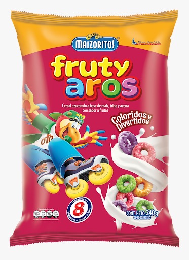 MAIZORITO FRUTY AROS 240gr UND