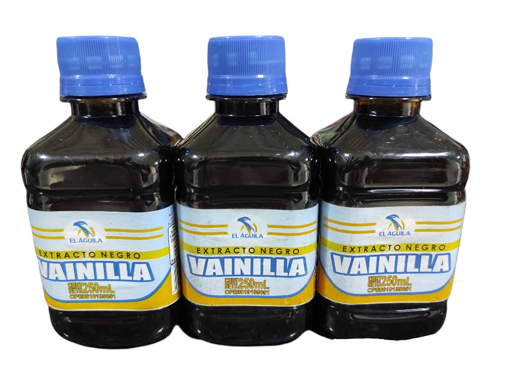 VAINILLA EXTRACTO NEGRO 250gr UND