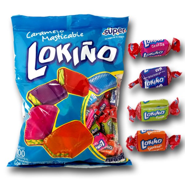CARAMELO LOKIÑO X100 PAQ