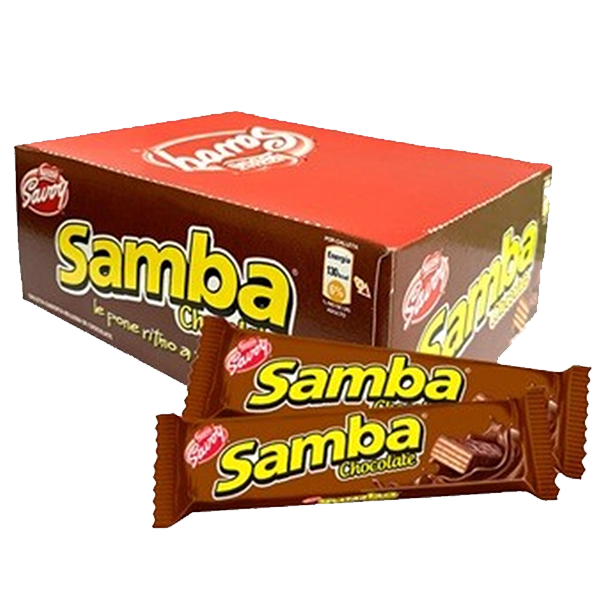 SAMBA CHOCOLATE 32gr 1X20 CAJA