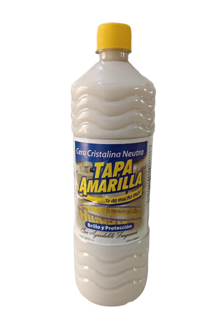 CERA TAPA AMARILLA 1LIT UND