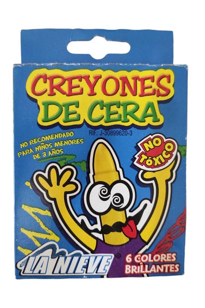 CREYON DE CERA X6 UND