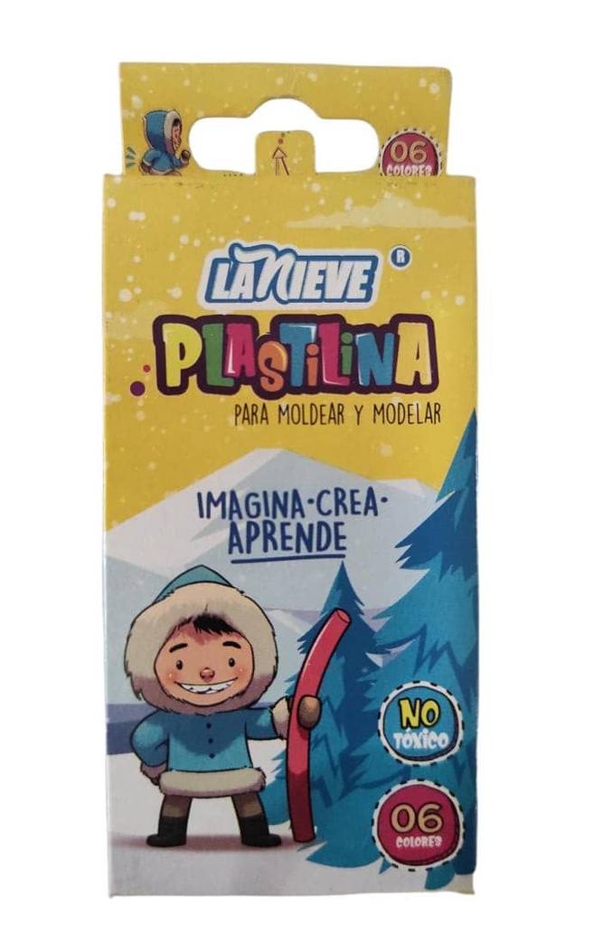 PLASTILINA LA NIEVE X10 UND
