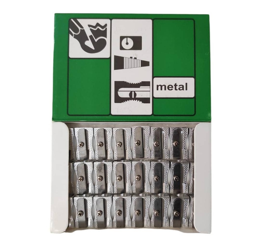 SACAPUNTAS DE METAL X24 UND