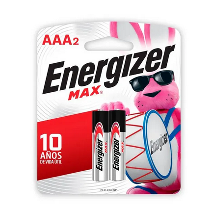 PILA ENERGIZER AAA X2 PILAS