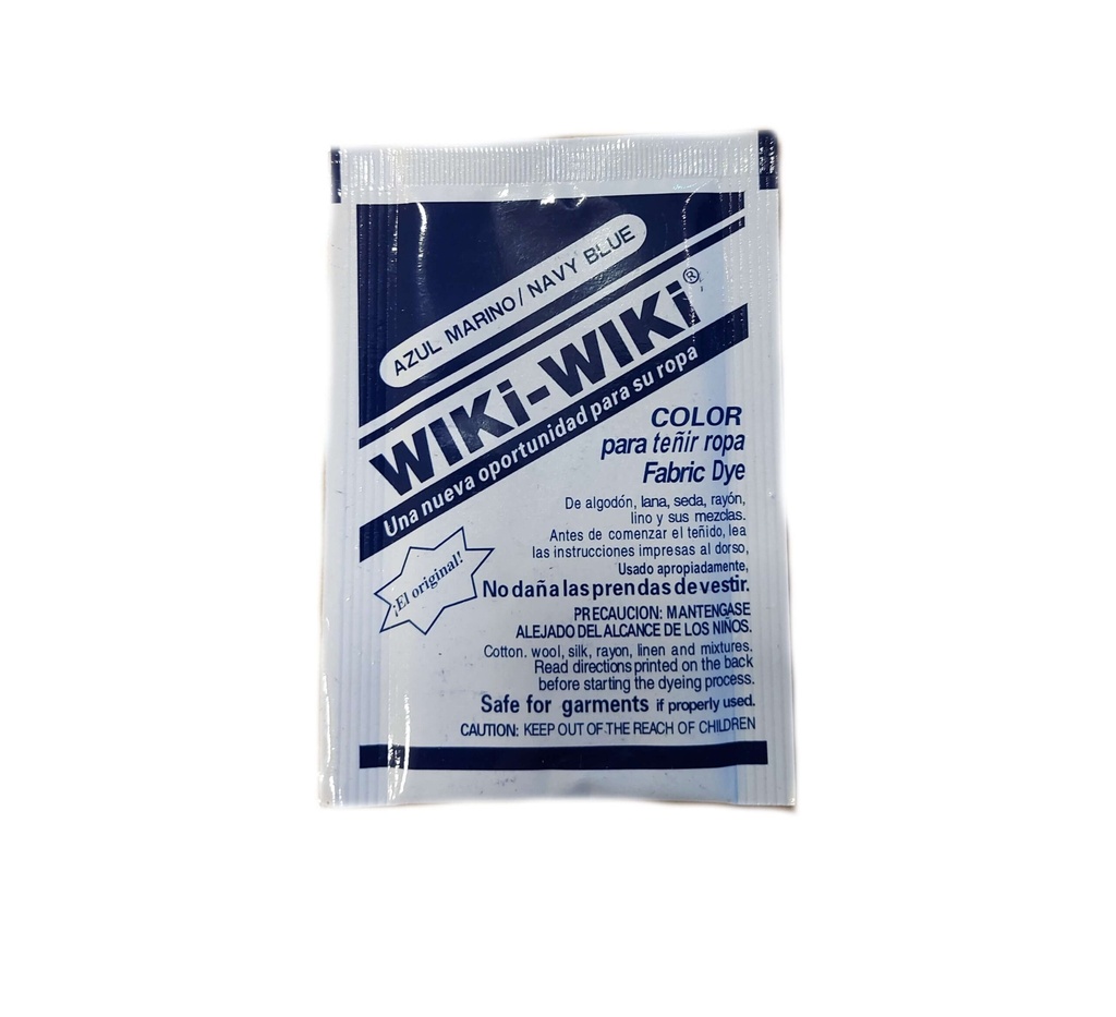 WIKI WIKI COLOR AZUL MARINO 1X12 CAJA