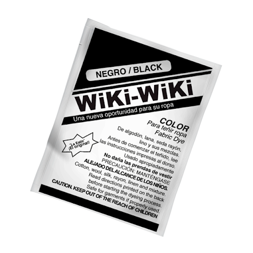 WIKI WIKI COLOR NEGRO 1X12 CAJA
