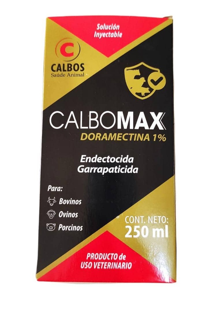 CALBOMAX DORAMECTINA 1% 250mL UND