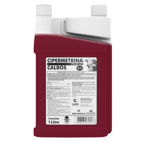 CIPERMETRINA 6% CALBOS (DORSAL) UND