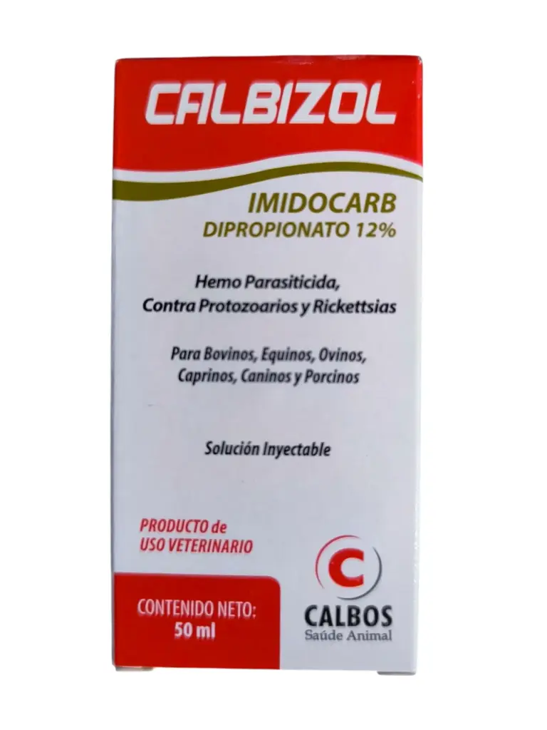 IMIZOL - IMIDOCARB (CALBIZOL) 50ML UND