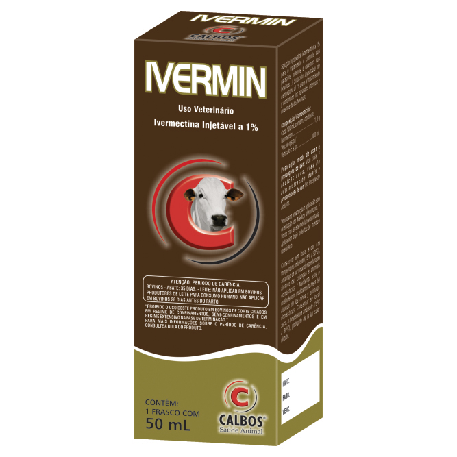 IVERMIN CALBOS 50ML UND (IVERMECTINA 1%)