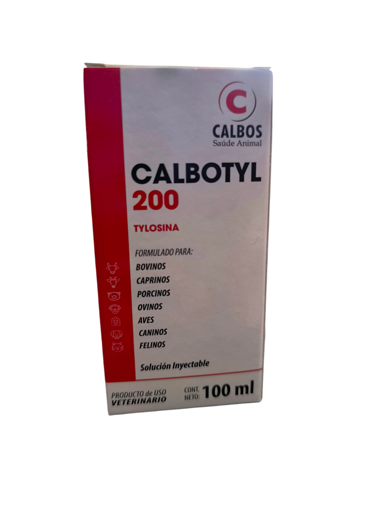 CALBOTYL TYLOSIN 200 AL 20% 100ML UND