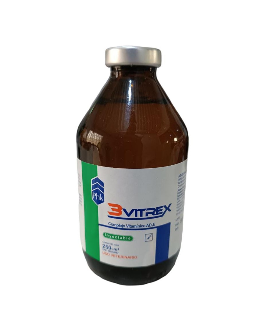 VIT AD3E 3VITREX 250ML UND
