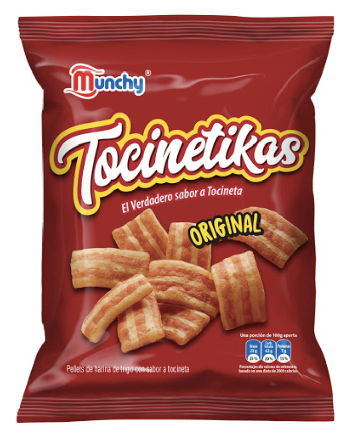 MUNCHY TOCINETIKAS ORIGINAL 16GR MANGA X12