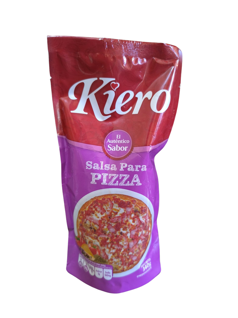 SALSA KIERO PARA PIZZA DOYPACK 340gr UND