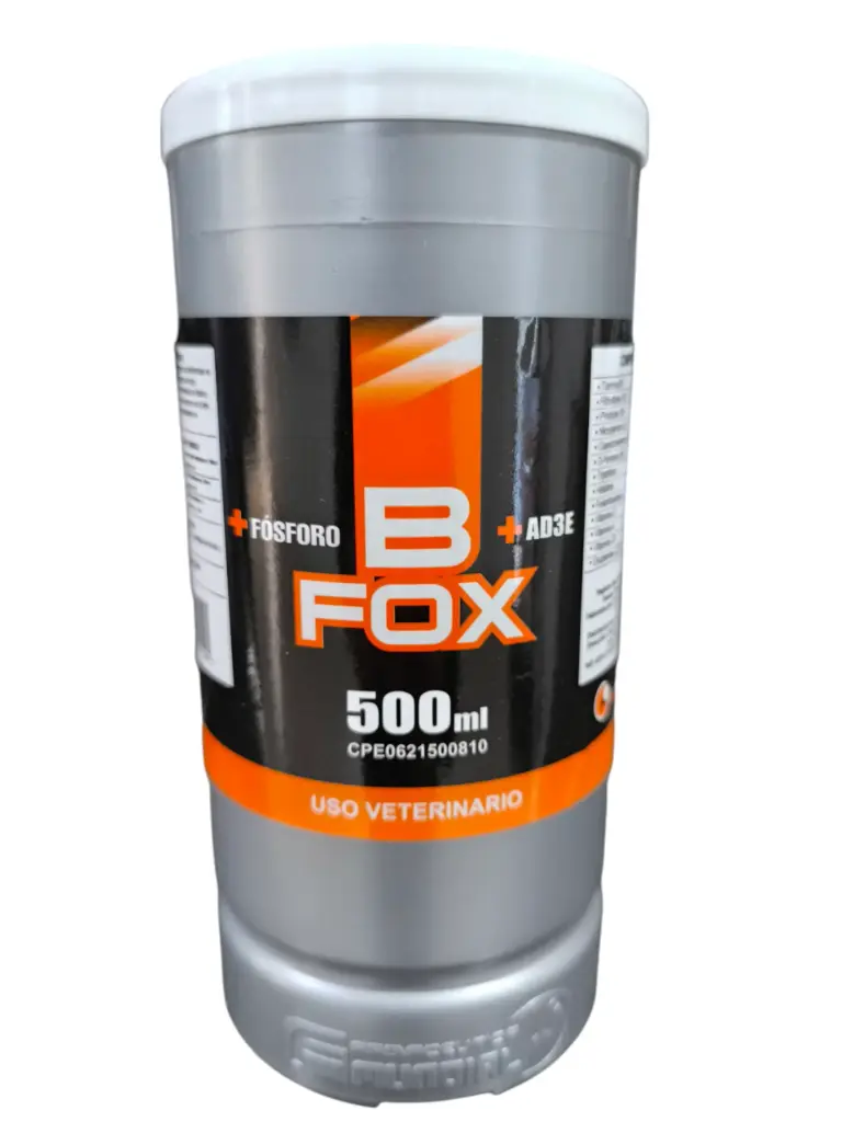 BFOX 500ML (VIT+COMPLEJO B+FOSFORO+AD3E )