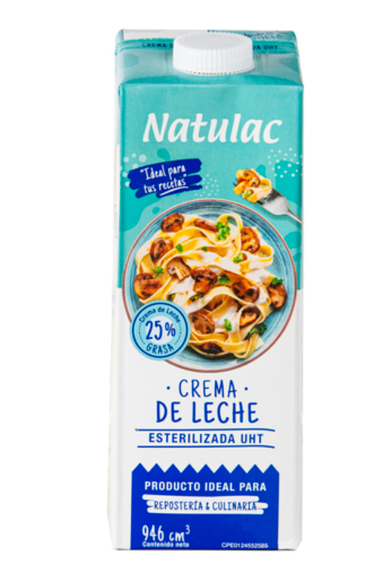 CREMA DE LECHE NATULAC 946cc UND