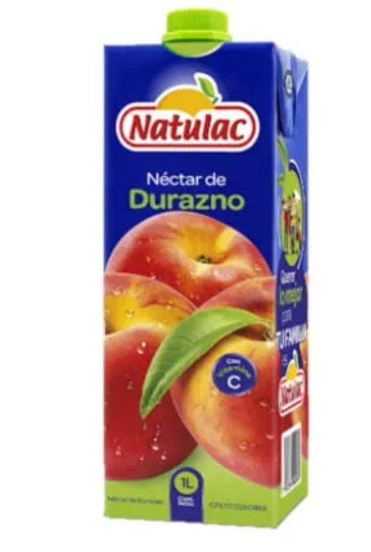 NECTAR DE DURAZNO NATULAC 1L UND  