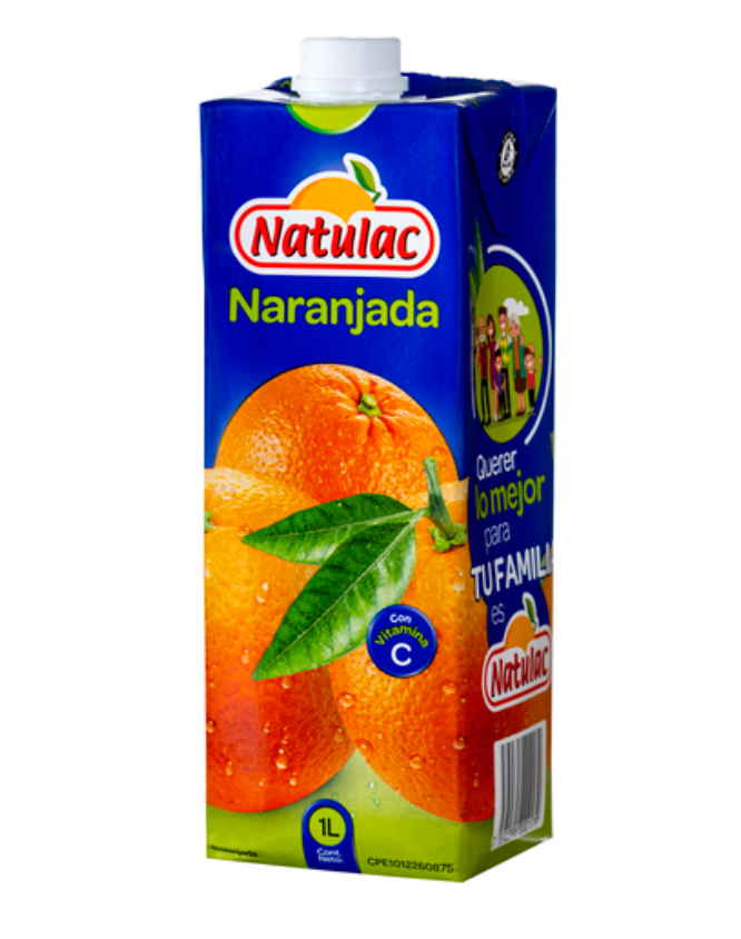 NECTAR NARANJADA NATULAC 1L UND  