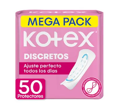 KOTEX PROTECTOR DISCRETO X50UND 