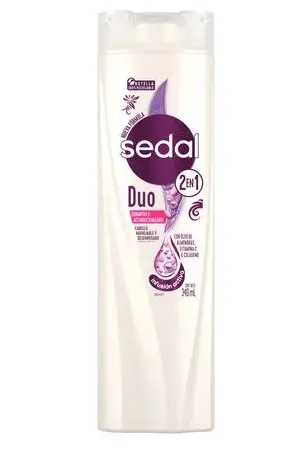 SEDAL SHAMPOO 2 EN 1 FRASCO 340ML