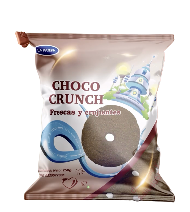 GALLETA CHOCO CRUNCH 250gr UND