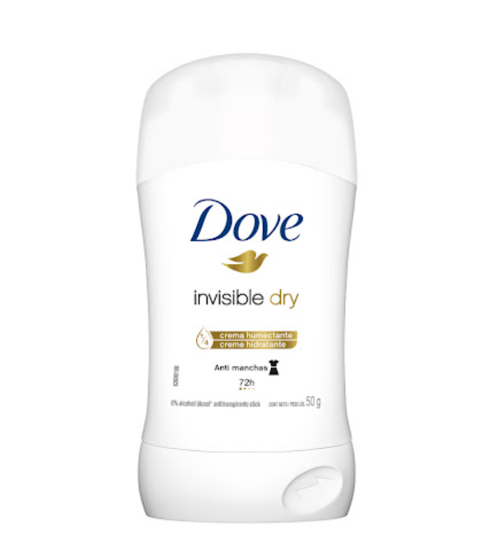 DESODORANTE DOVE BARRA INVISIBLE DRY X50GR  
