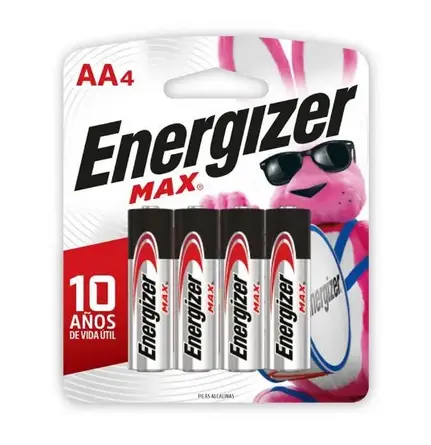 PILA ENERGIZER AA X 4 PILAS 