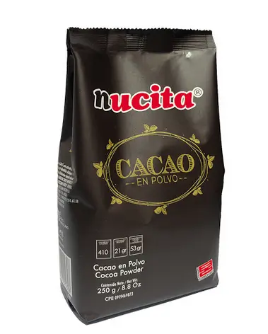 CACAO EN POLVO NUCITA 200gr UND