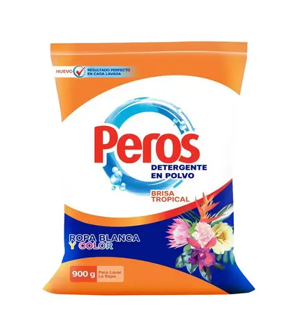 PEROS DETERGENTE EN POLVO TROPICAL 900GR 