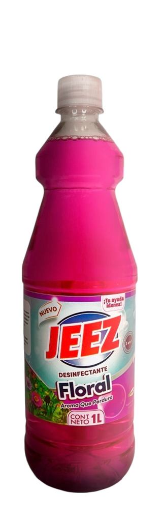 DESINFECTANTE JEEZ FLORAL 1L