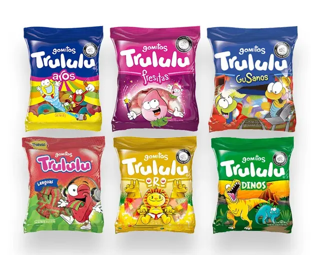GOMITAS TRULULU AROS 80GR 1X24 CAJA SURTIDA