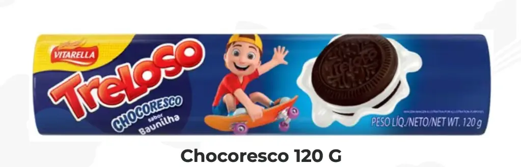 TRELOSO CHOCORESCO TUBO 120Gr UND