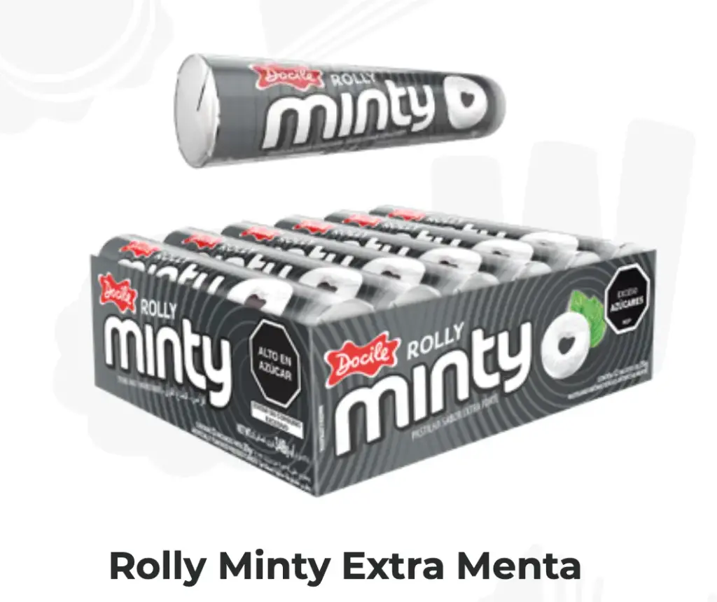 ROLLY MINTY EXTRA MENTA DISPLAY X12