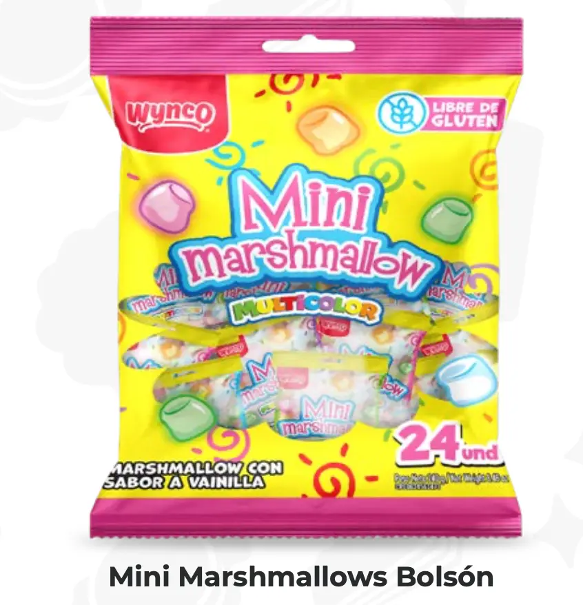 MINI MARSHMALLOWS BOLSON X24