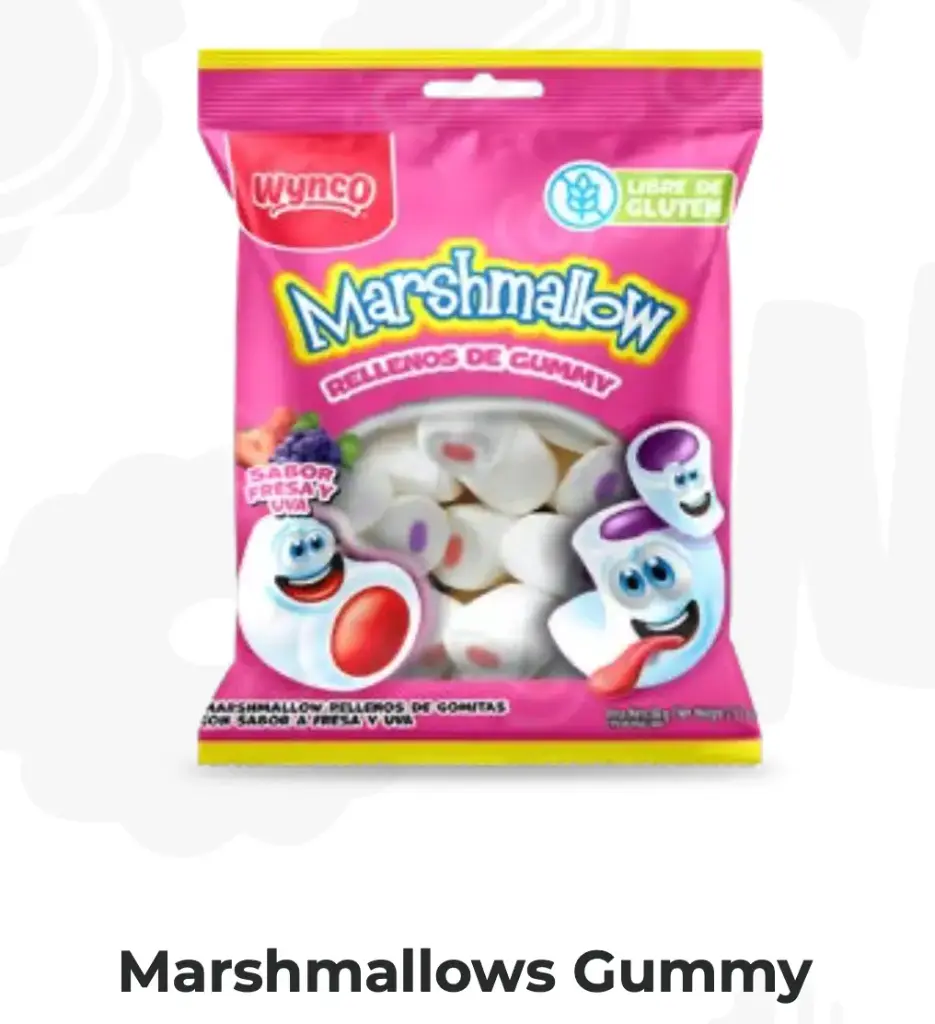 MARSHMALLOWS GUMMY 60G UND