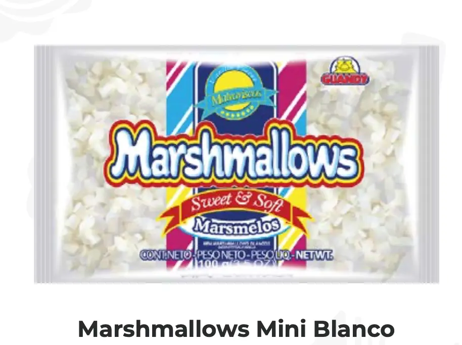 MARSHMALLOWS MINI BLANCO 100gr UND