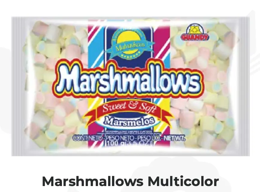 MARSHMALLOWS MULTICOLOR 255gr UND