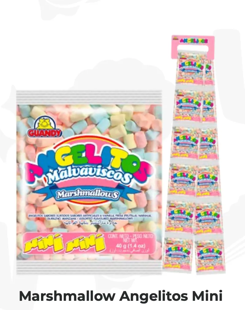 MARSHMALLOWS ANGELITOS MINI RISTRA X12