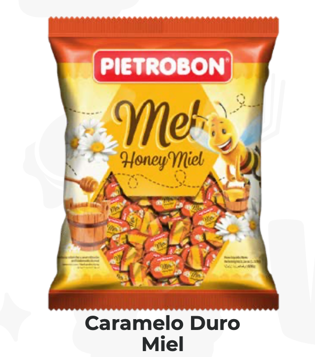 CARAMELO DURO MIEL PAQ 250gr