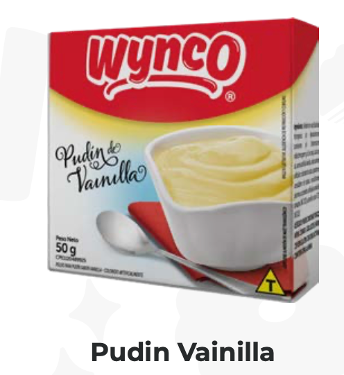 PUDIN WYNCO VAINILLA 50gr UND