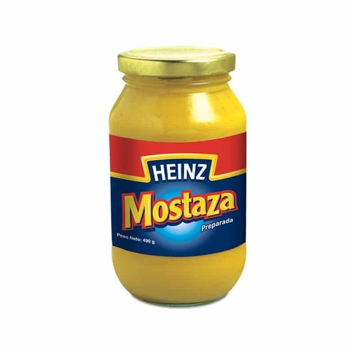 [495] MOSTAZA HEINZ 490gr UND