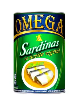 [177] SARDINA OMEGA EN ACEITE EC 170gr UND