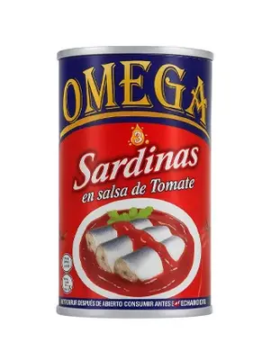 [176] SARDINA OMEGA EN TOMATE 170gr UND