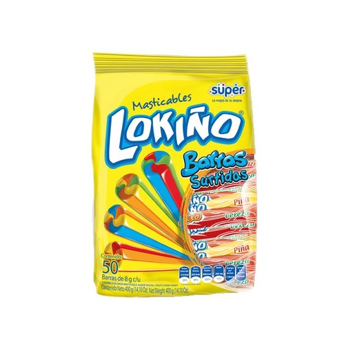 [366] CARAMELO BARRILETE LOKIÑO X50 PAQ