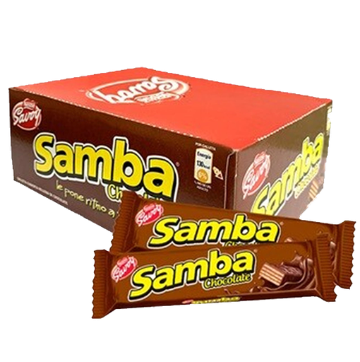 [511] SAMBA CHOCOLATE 32gr 1X20 CAJA