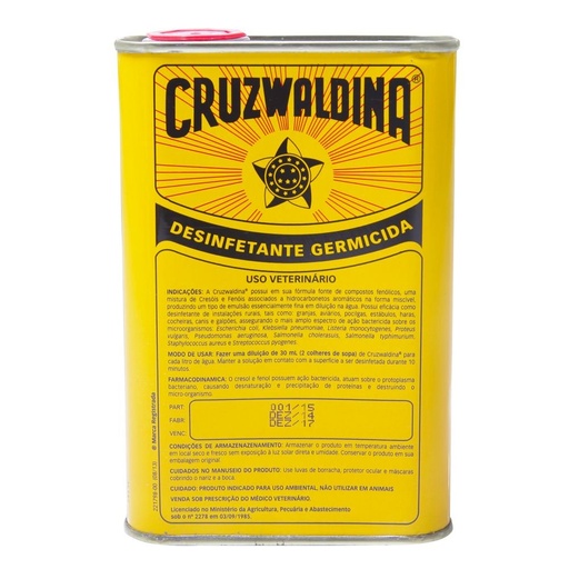 [620] CREOLINA CRUZ VALD 500ML UND