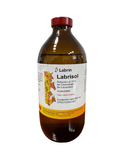 [723] LABRISOL LABRIN INY 500mL UND (LEVAMISOL 15%)