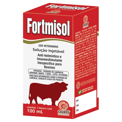 [793] FORTMISOL 500ML CALBOS UND (LEVAMISOL)